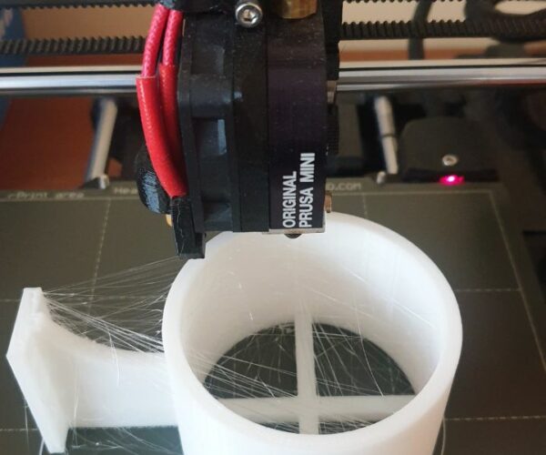 Print with a lot of stringing